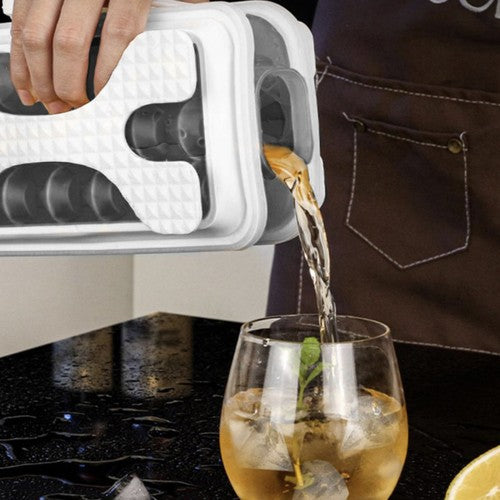 Silikona ledus kubiņu veidne