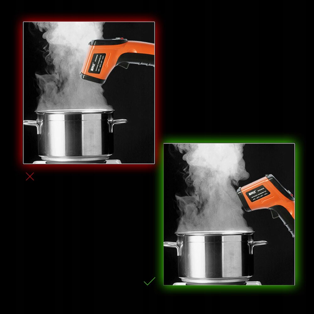 Infrasarkanais lāzera pirometrs