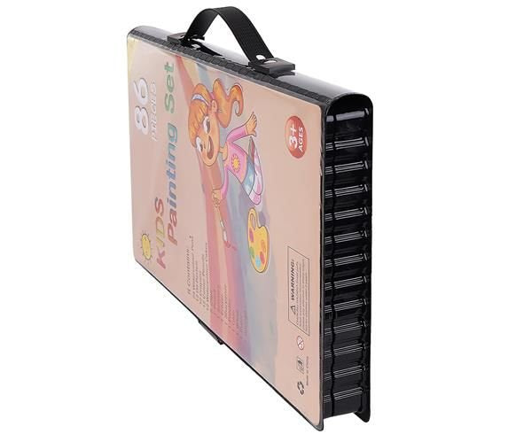 Zīmēšanas komplekts futrālī 86 gab