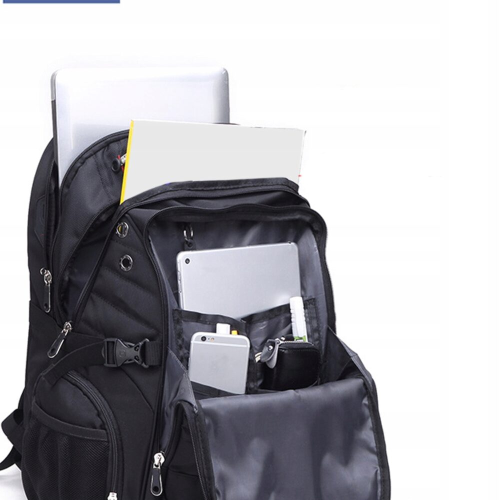 XXL City mugursoma ar USB portu