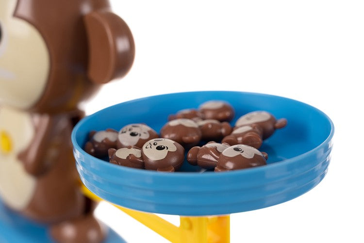 Izglītojoša spēle Pērtiķis — līdzsvara skala