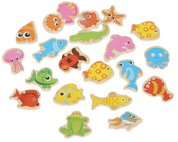 Makšķerēšanas spēle ar magnētu