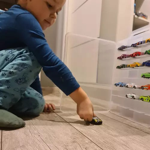 Krāsainu automašīnu komplekts 1: 64 - 16 gab