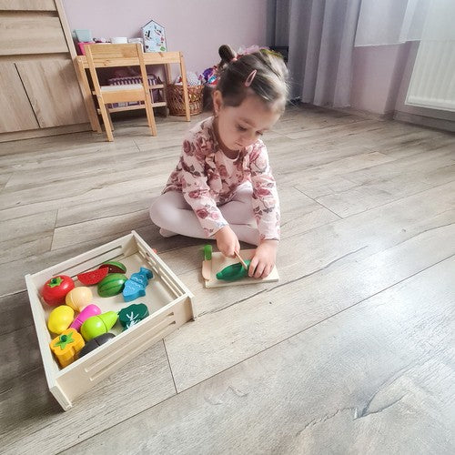 Koka dārzeņi griešanai