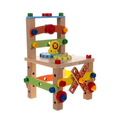 Koka montāžas krēsls