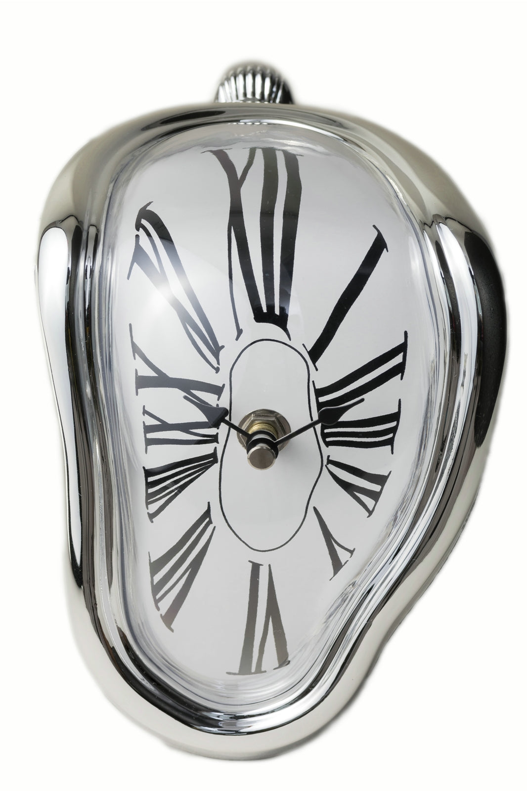 Kūstošais pulkstenis ar Romiešu ciparnīcu