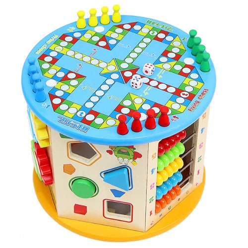 Koka izglītojošs kubs