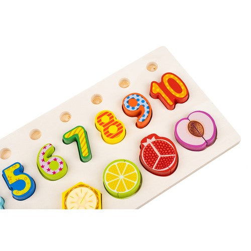 Koka augļi un cipari