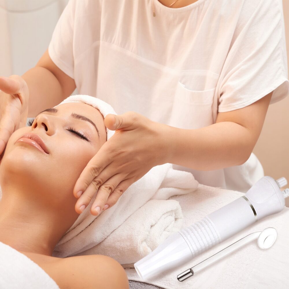 Darsonvāls ierīce ādas kopšanai