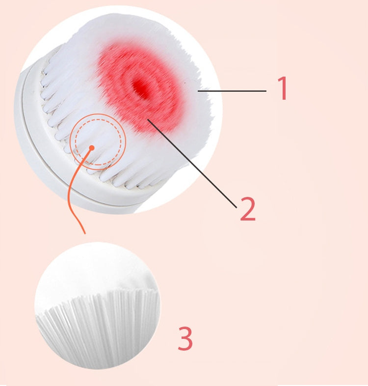 Elektriskā sejas birstīte AE-868, rozā