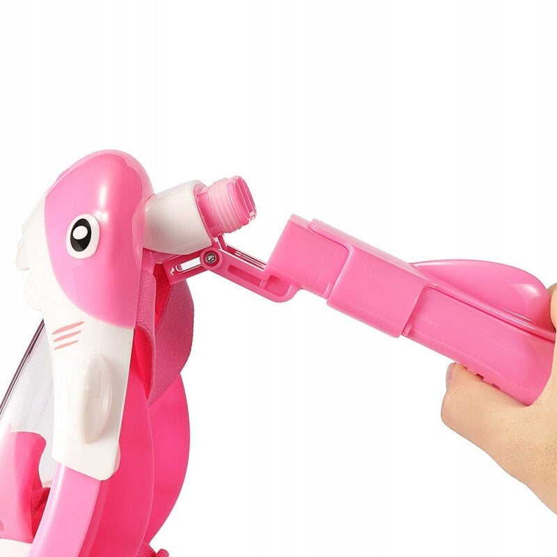 Niršanas maska bērniem Shark KF-3 Pink