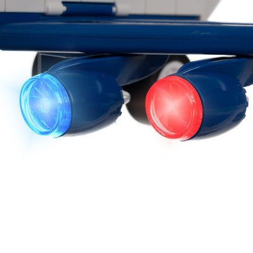 Policijas lidmašīna - autostāvvieta