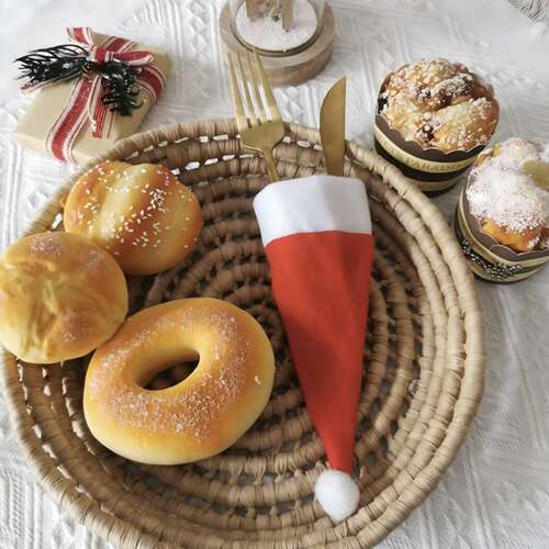 Galda piederumu kabatiņas – cepure, 12 gab