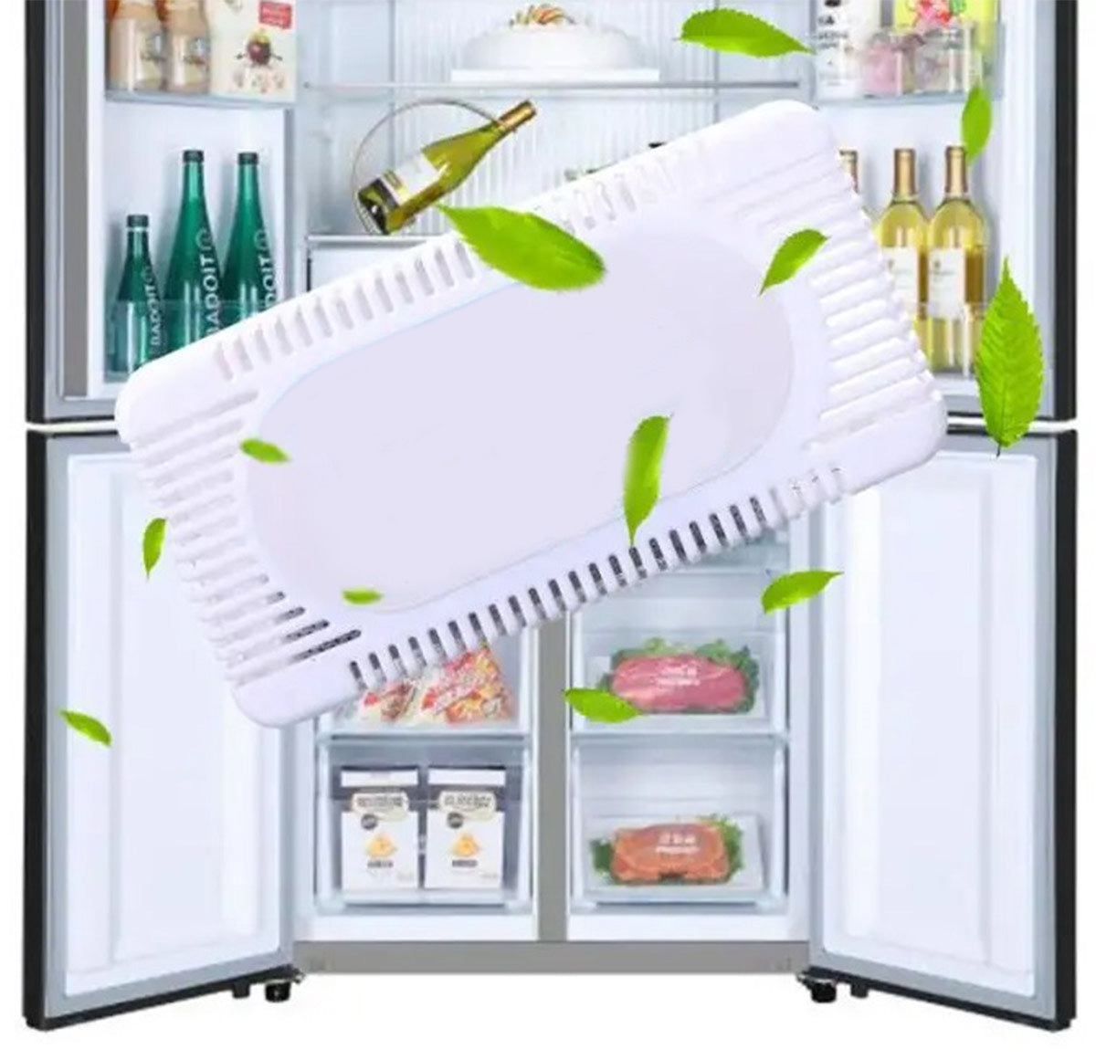 Smaržu absorbētājs ledusskapim