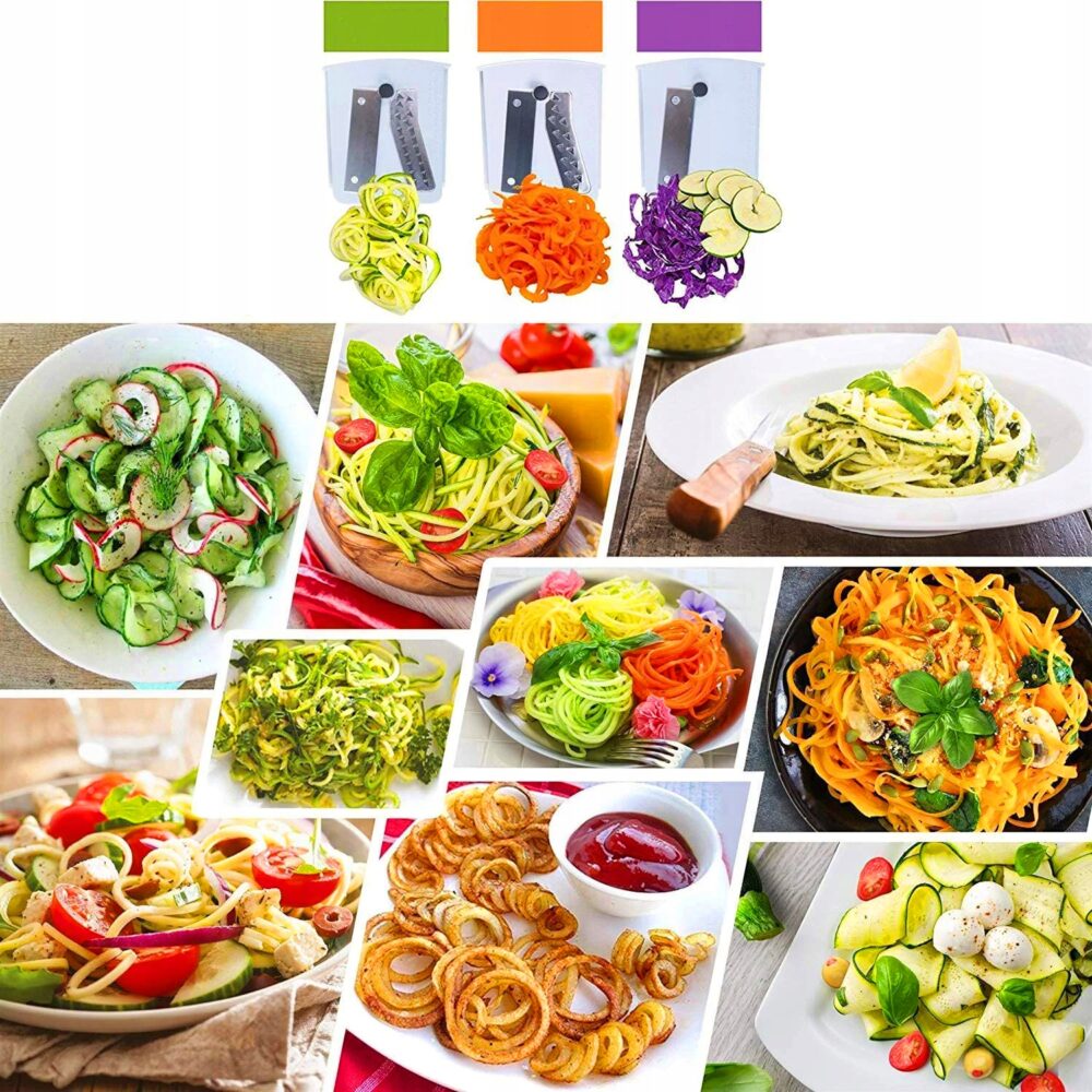 Spirālveida dārzeņu rīve