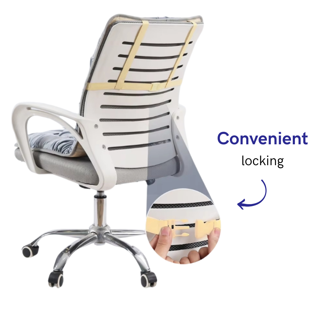 Apsildāms krēsla spilvens ar inteliģentu temperatūras kontroli