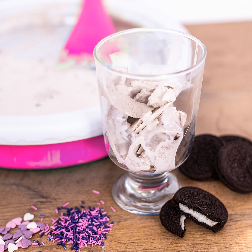 Saldējuma rullīšu šķīvis - ROZĀ