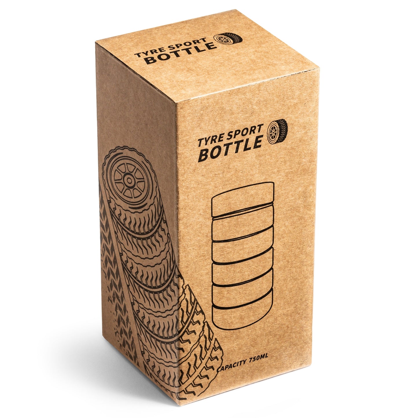 Saliekama silikona pudele TYRES