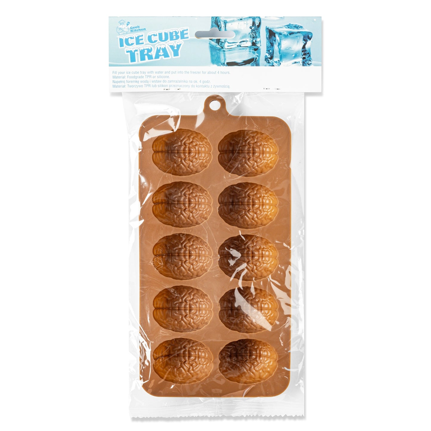 BRAINY želeja, šokolāde, ledus veidne