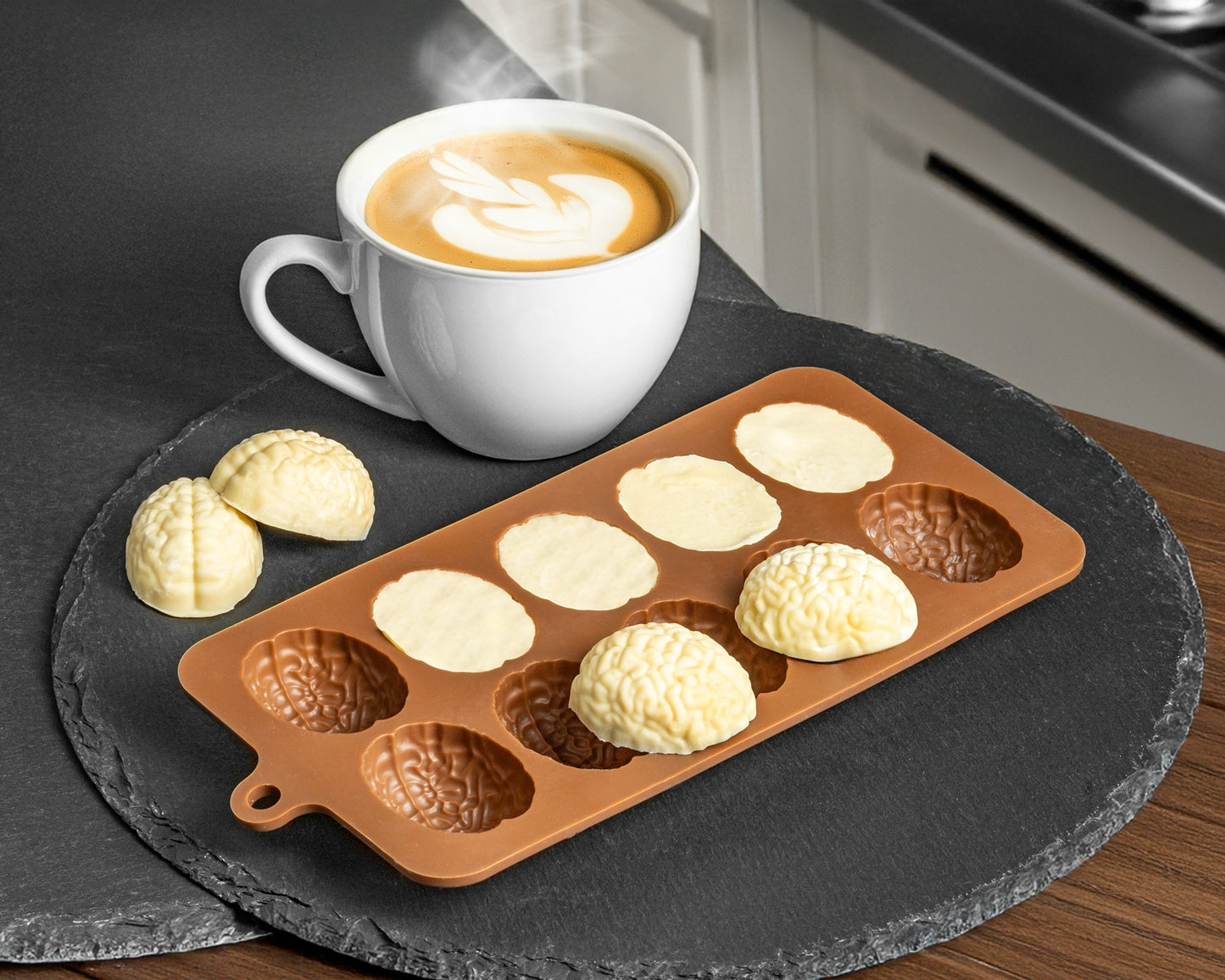 BRAINY želeja, šokolāde, ledus veidne