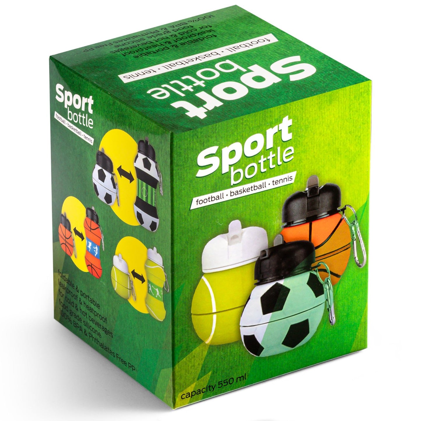 Saliekama ūdens pudele FUTBOLS