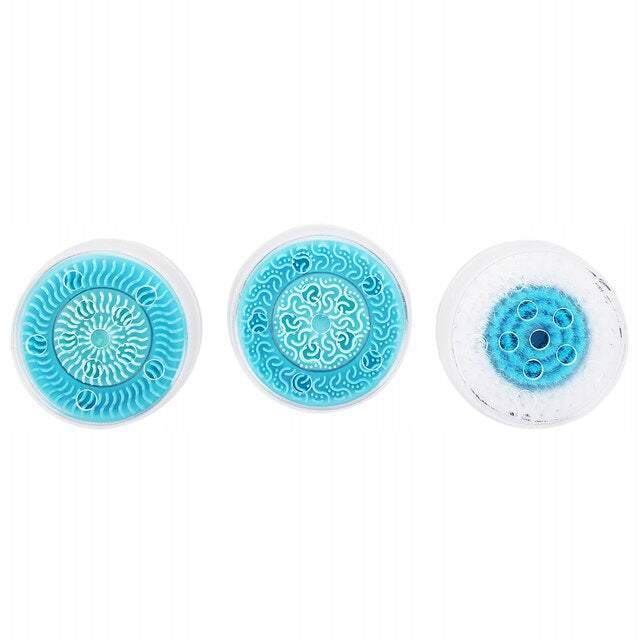 Elektriskā rotējošā birstīte sejas tīrīšanai un masāžai