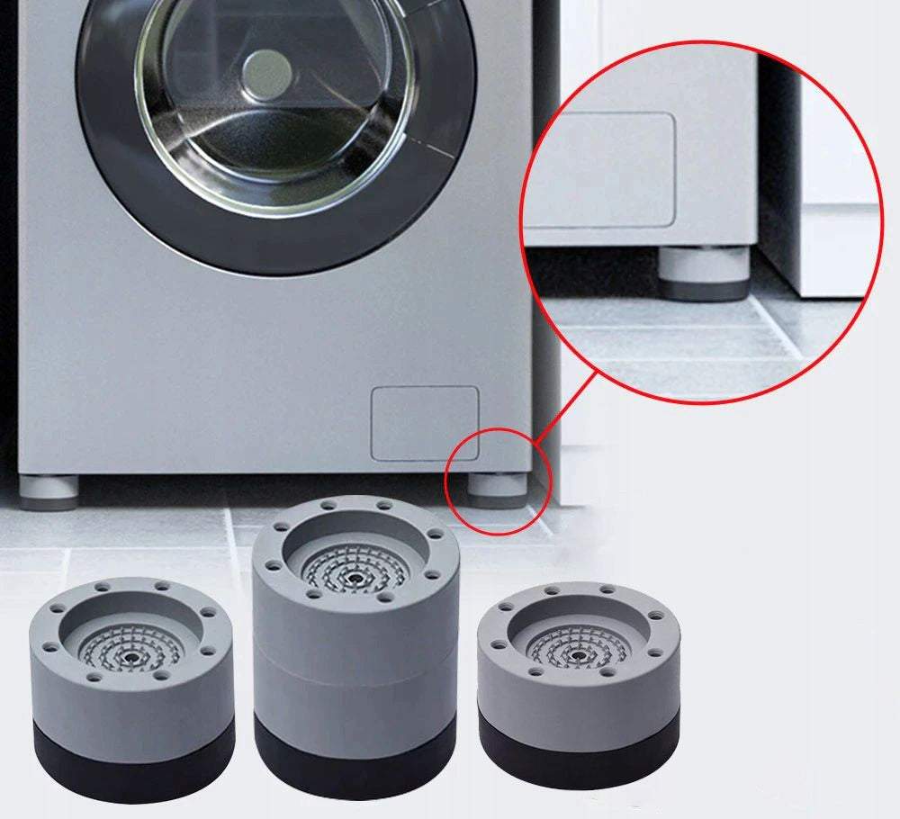 Pretvibrācijas paliktņu komplekts veļas mazgājamai mašīnai