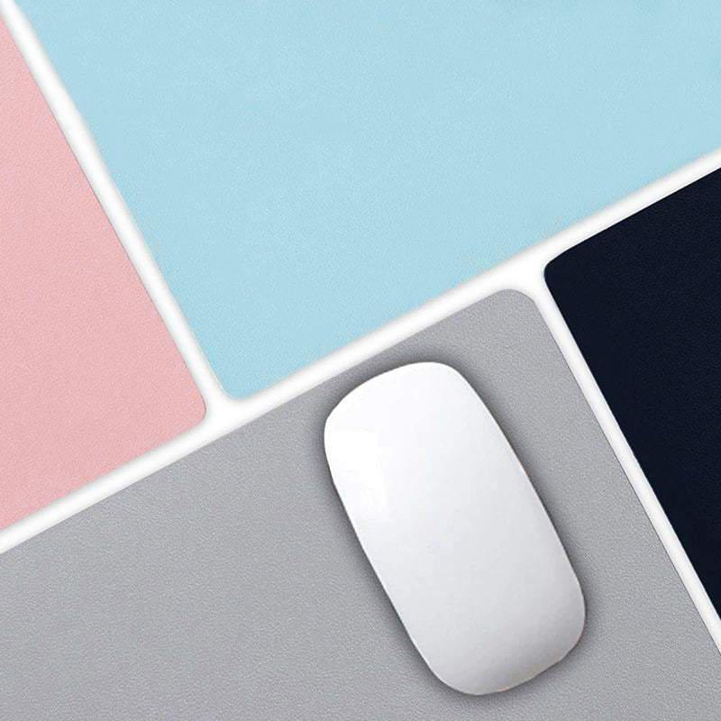 Divpusējs galda – peles paliktnis datoram no eko ādas