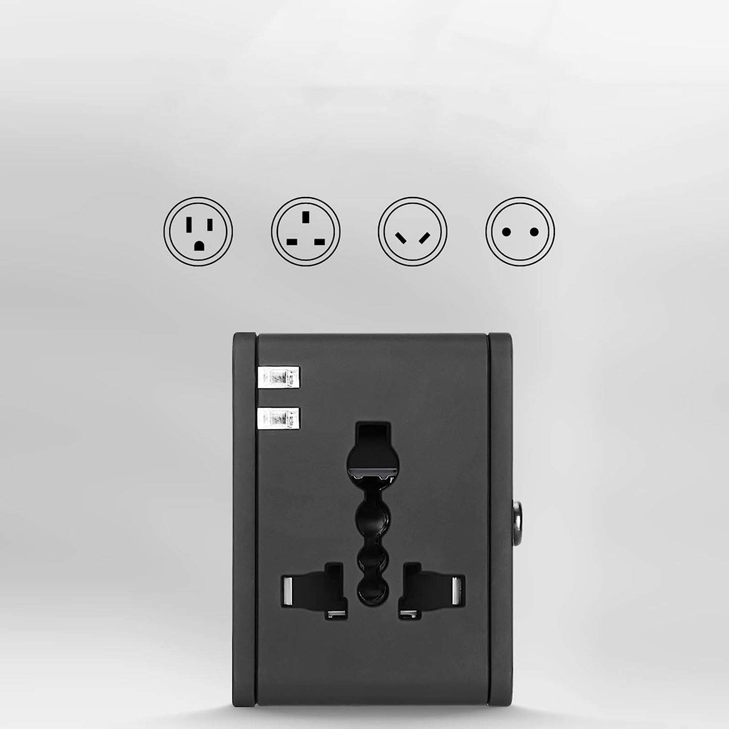 Ceļojumu adapters kubs