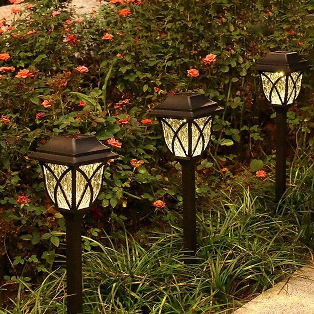 Saules dārza lampa 44 cm 6 gabali