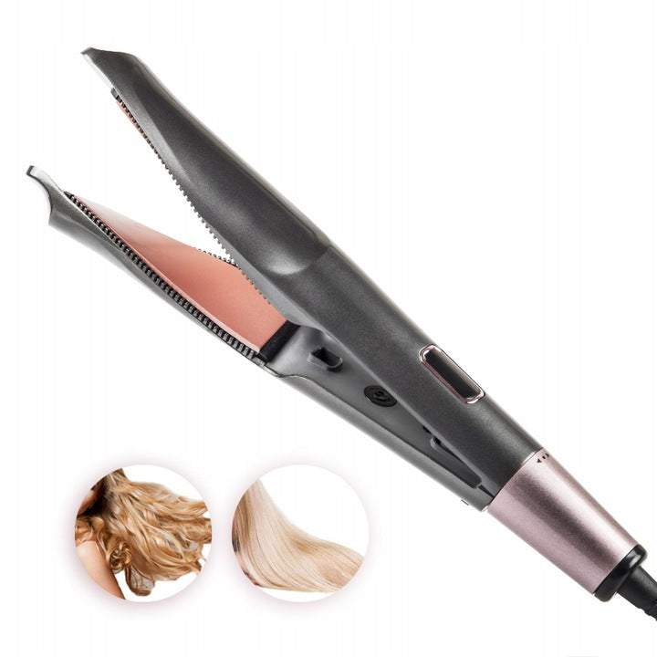 Keramikas matu taisnotājs-lokšķēres 2IN1