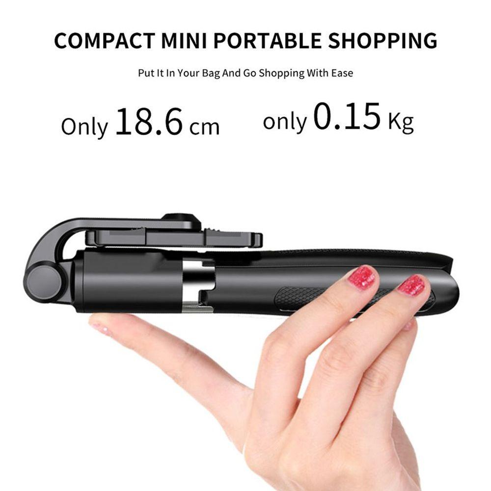 Statīvs trīskājis viedtālruņiem un kamerām ar pulti