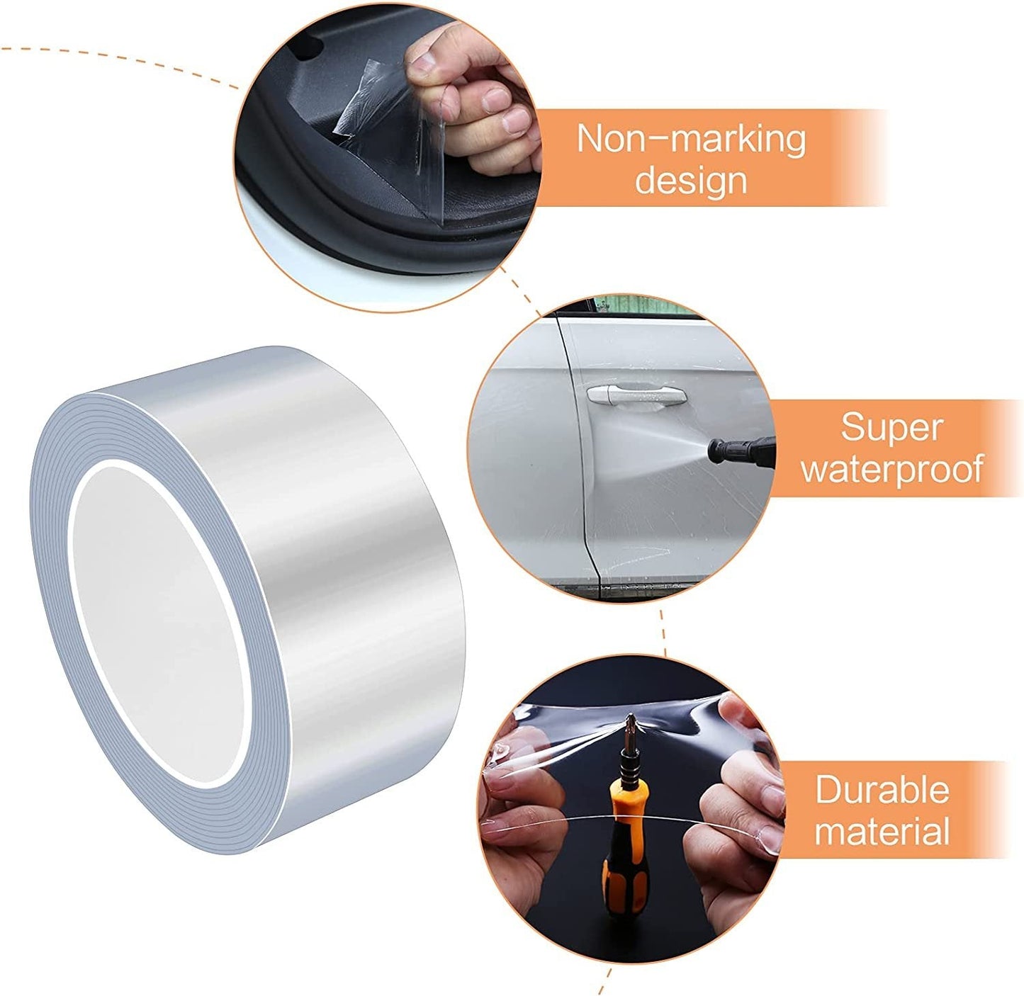 Caurspīdīga aizsardzības līmlente 5CM