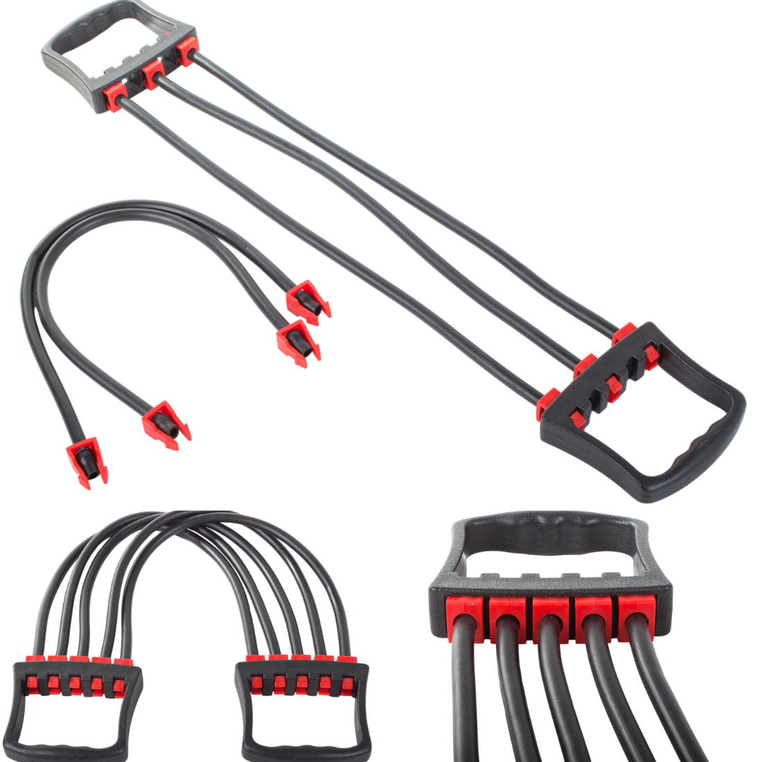 Gumijas espanderis ar 5 gumijām