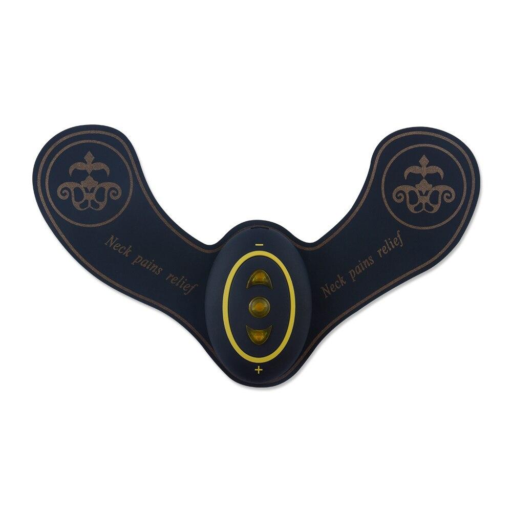 Kakla masieris EMS elektro-stimulators kakla masāžai