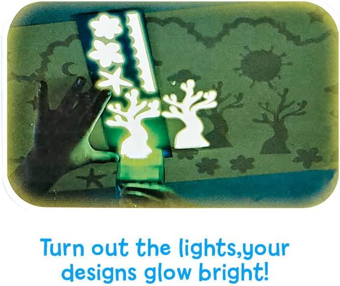 Spīdīgi zīmēšanas šabloni Pattern painter