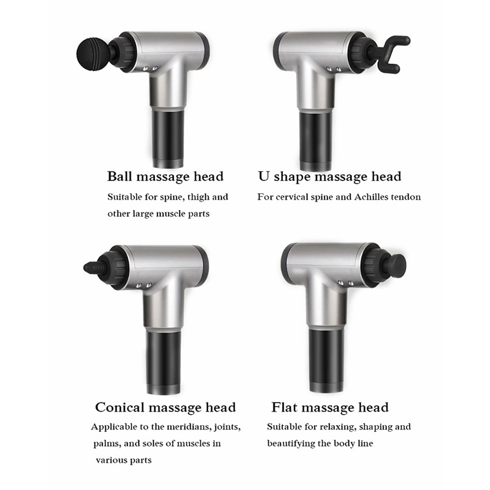 Masāžas trieciena pistole, bezvadu muskuļu masieris