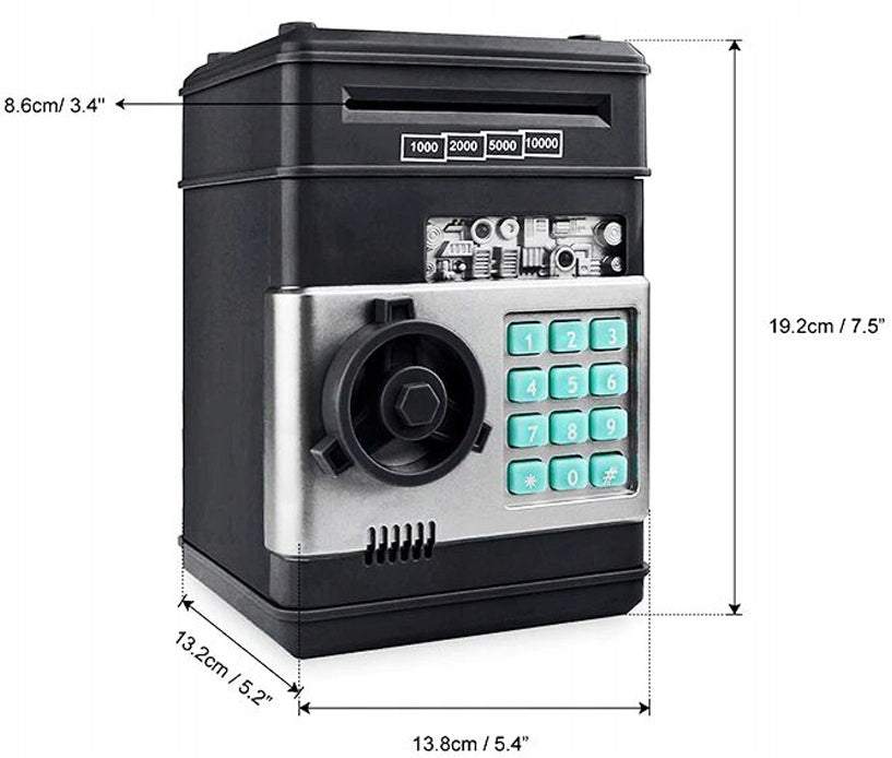 Mini seifs ar PIN kodu