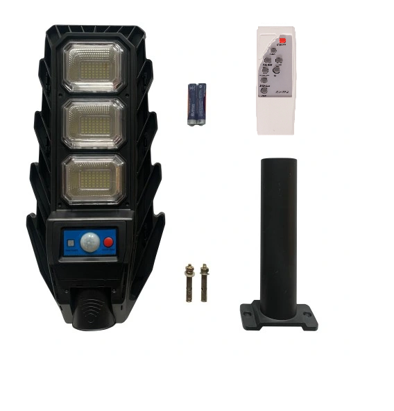 SAULES LAMPA AR TĀLVADĪBAS PULTI LED IELAS LAMPA AR KUSTĪBAS SENSORU