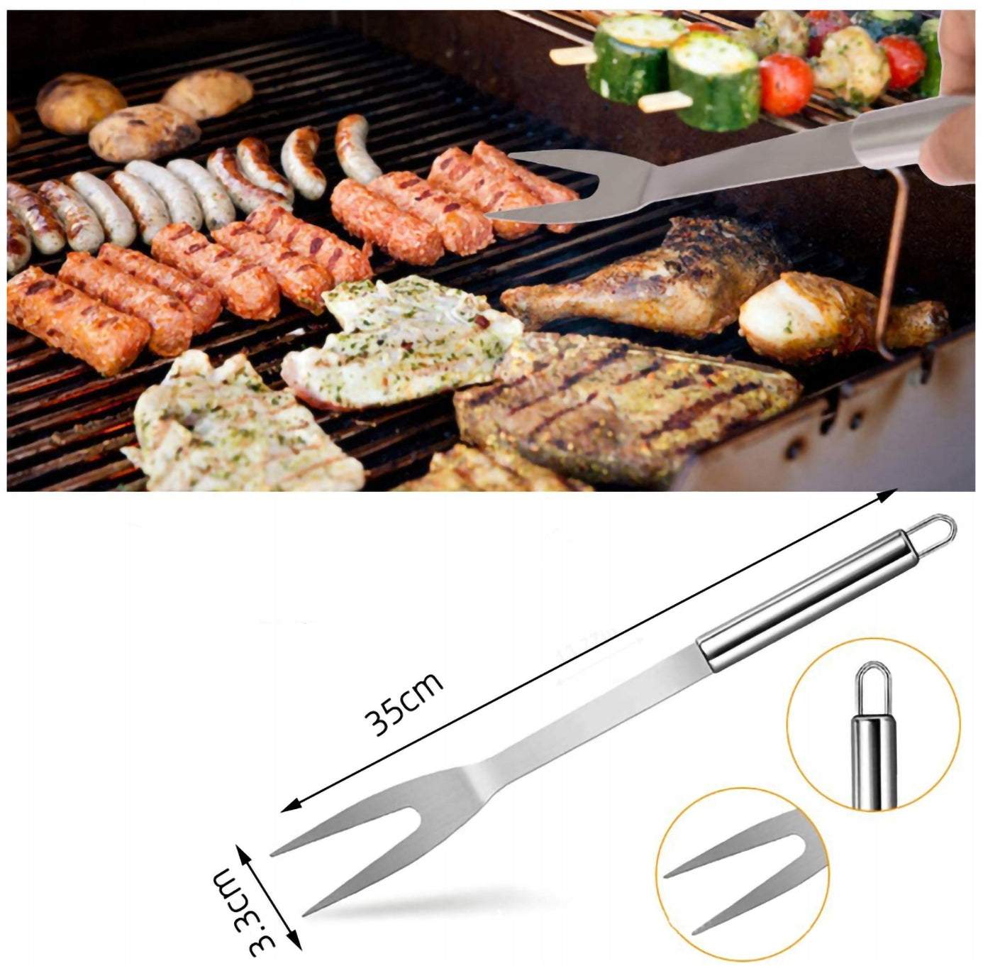 Grila piederuma komplekts