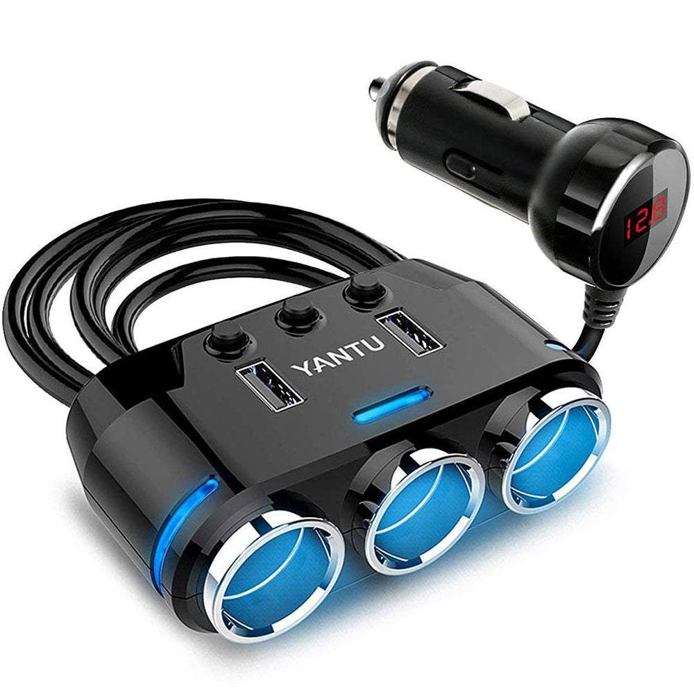 Auto piepīpētāja sadalītājs 3 porti