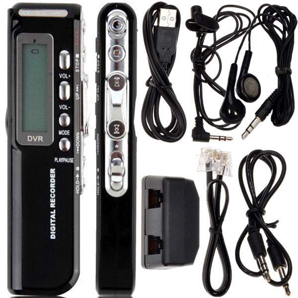 Digitālais diktafons balss ierakstītājs