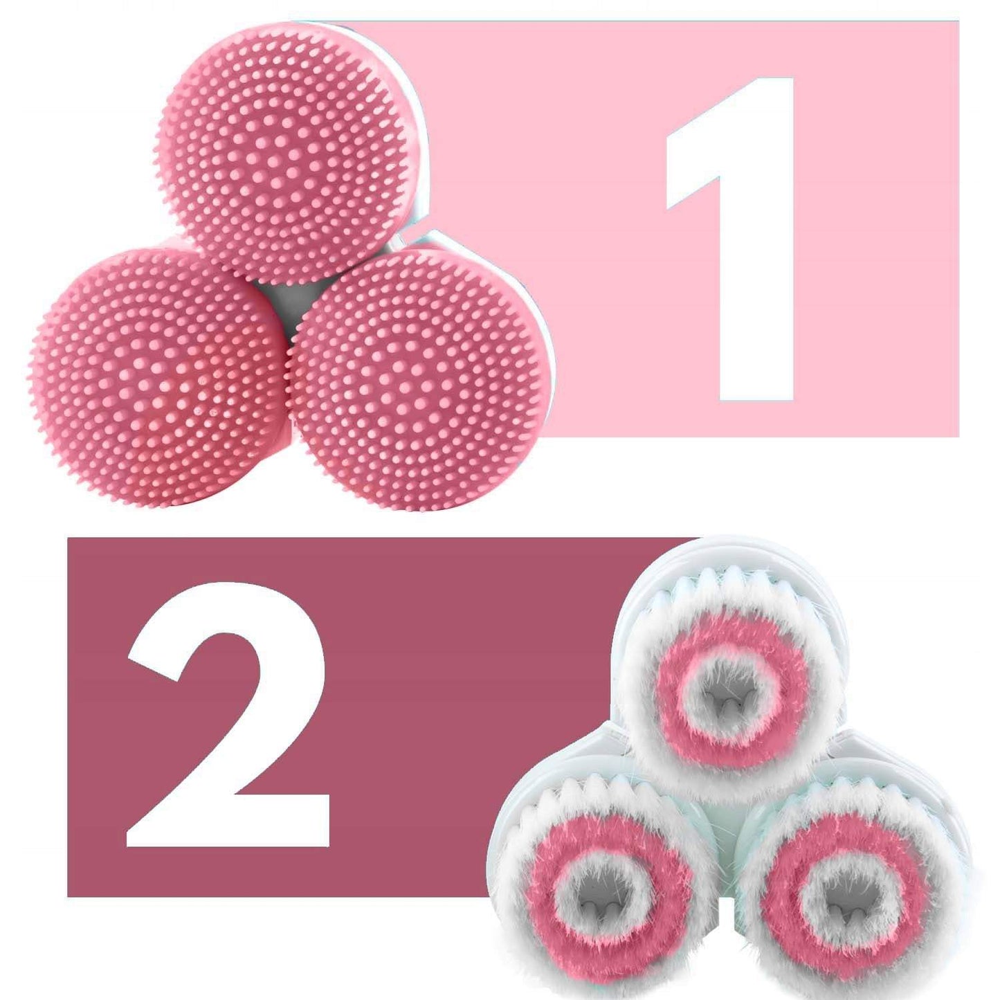 Elektriskā sejas tīrīšanas birstīte