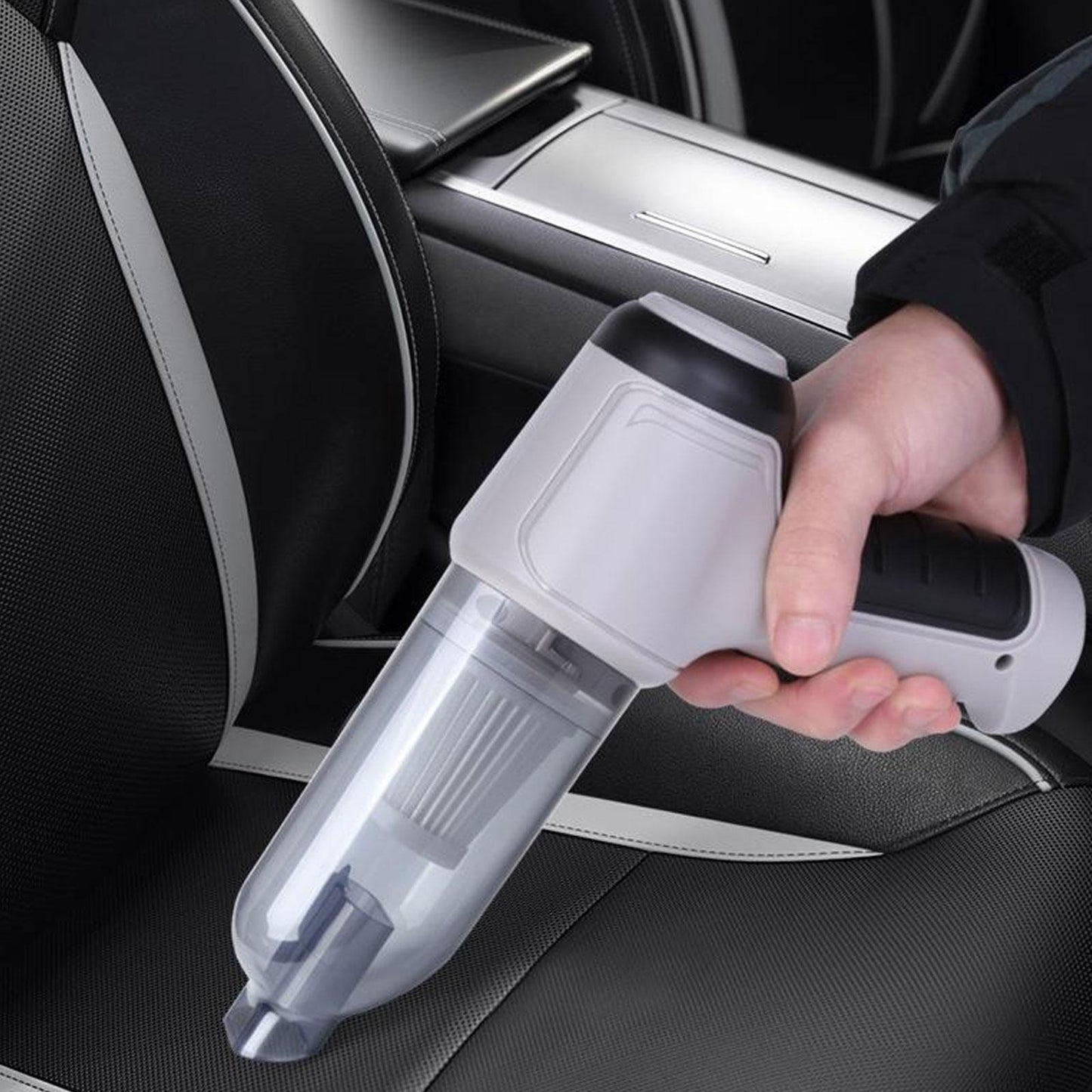 Mašīnas rokas putekļu sūcējs bezvadu