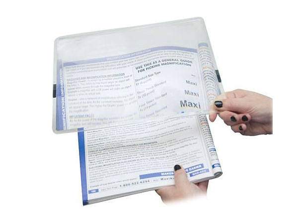 Palielināmais stikls A4