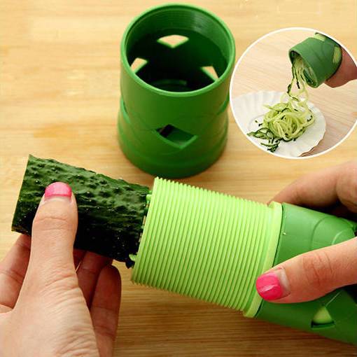 Divpusējais asināmais dārzeņiem un augļiem dekoratīvai griešanai