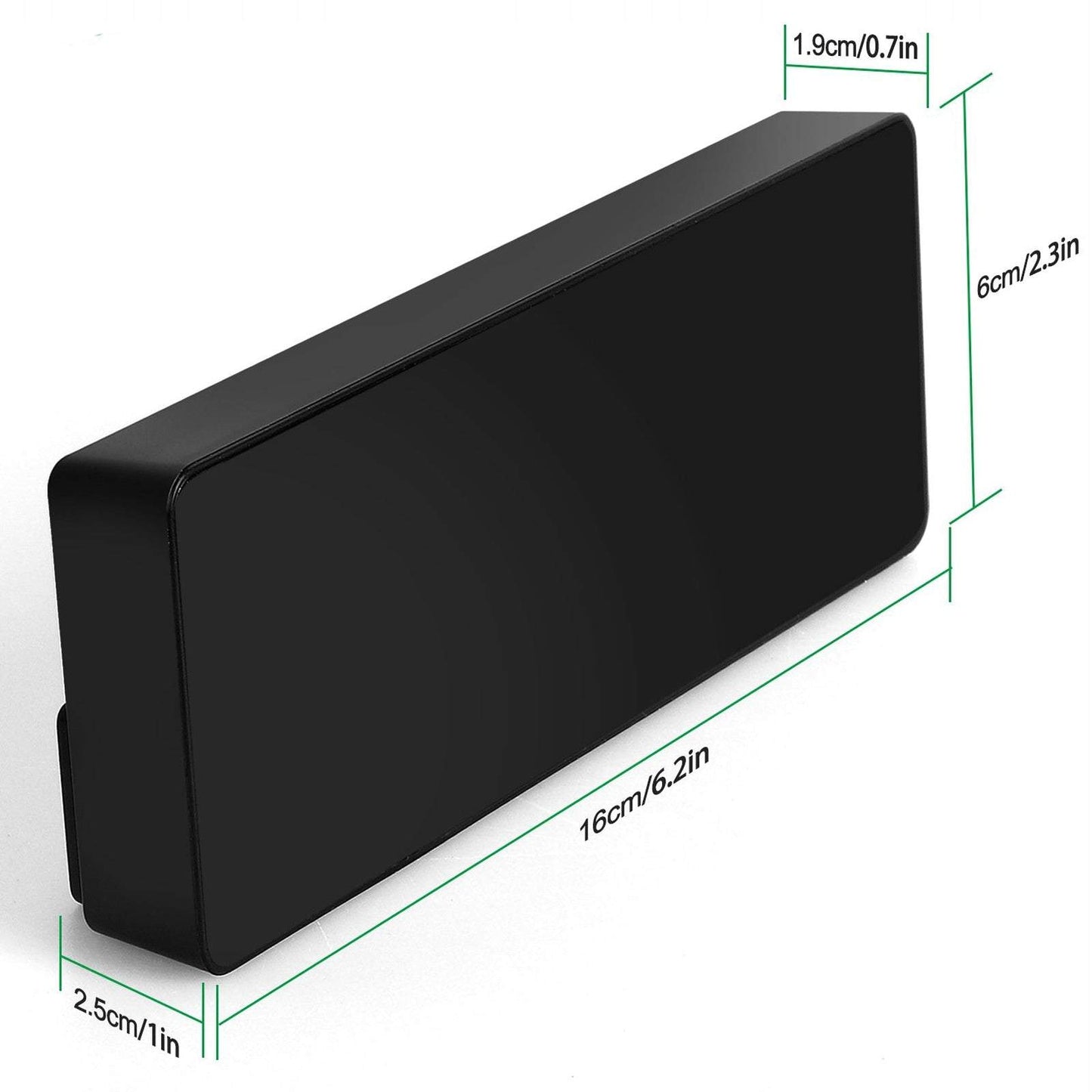Elektroniskais pulkstenis modinātājs 
LED
