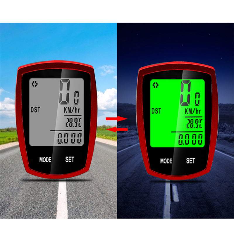 Velosipēda Dators, Spidometrs