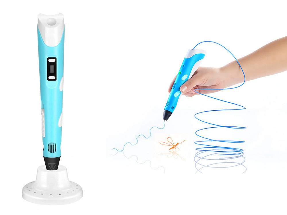 3D pildspalva + 9m zīmēšanas materiāls