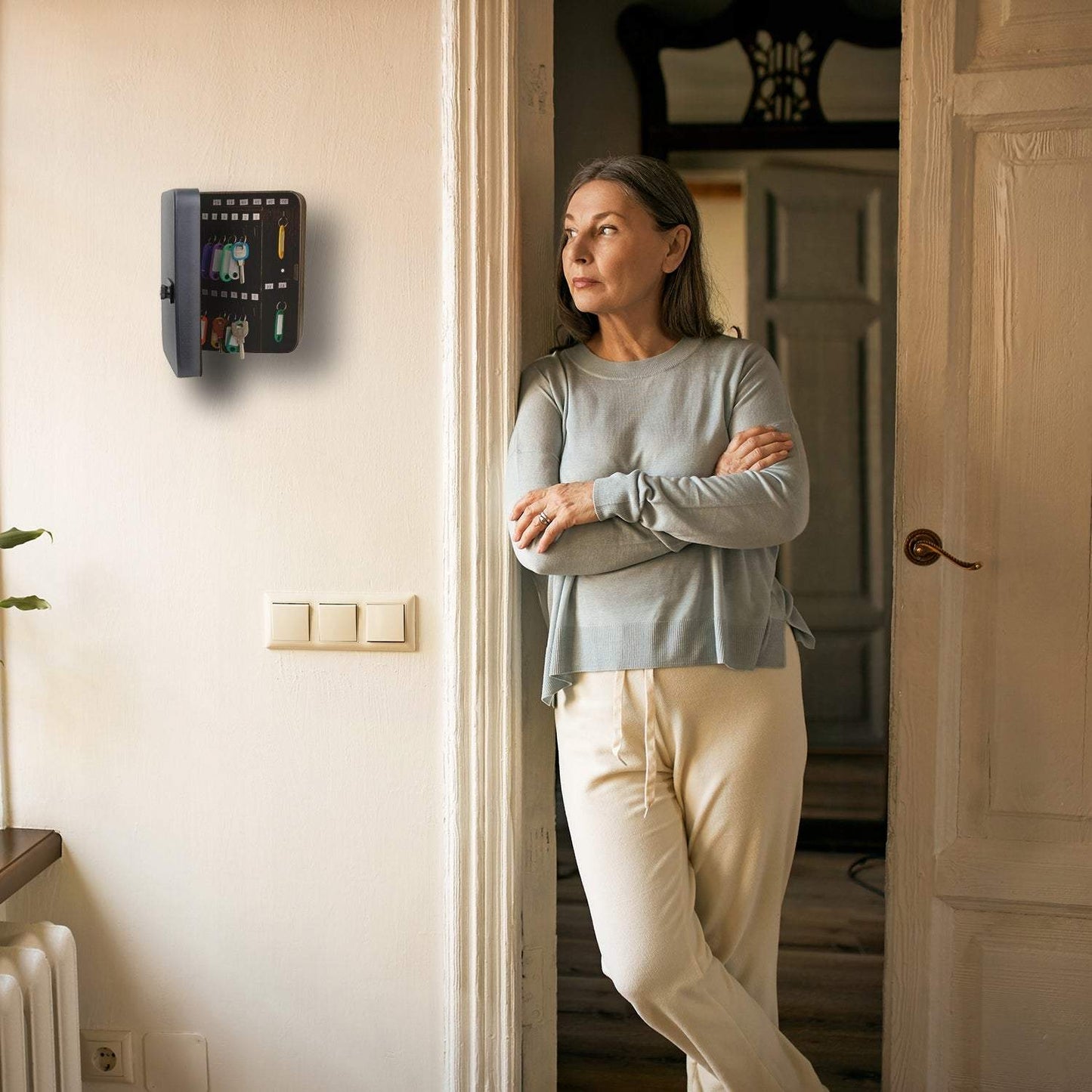 Atslēgu kaste ar slēdzeni